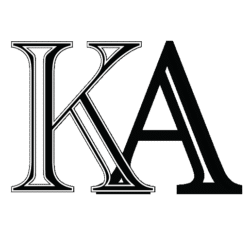 Keene Art LLC logo. for Artists: TOBIAS KEENE, Arthur Keene (1930 - 2013), Arthur "van Art" Keene (1900 - 1986), Annelize Bester & The Children of Botswana