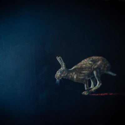 "The Hare" - an oil painting by Tobias Keene